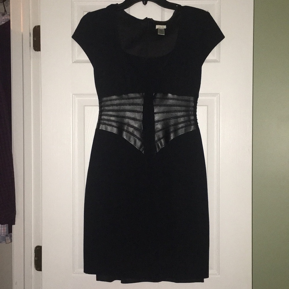 Black cocktail dress
